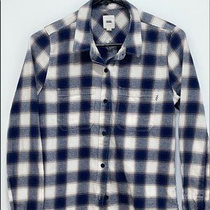 Women’s Vans Off The Wall Button Down Long Sleeve Shirt